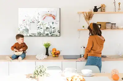 Detská nástenka Botanické listy