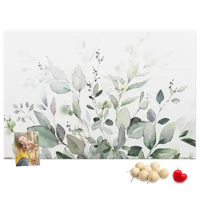 Detská nástenka Botanické listy