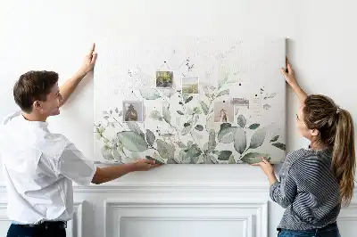 Detská nástenka Botanické listy