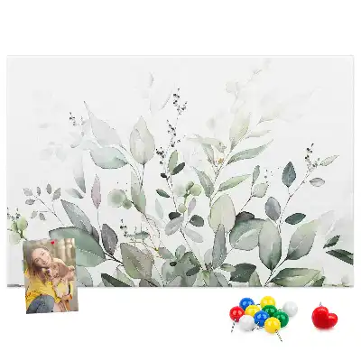 Detská nástenka Botanické listy