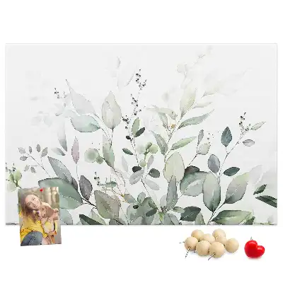 Detská nástenka Botanické listy