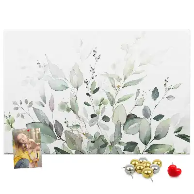Detská nástenka Botanické listy