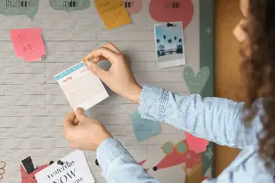 Detský týždenný organizér na stenu