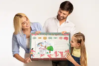 Detský týždenný organizér na stenu