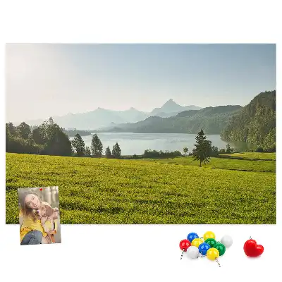 Korková nástenka Hory a pole
