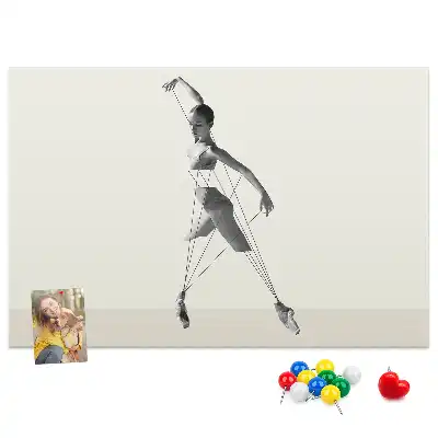 Nástenka do detskej izby Baletka