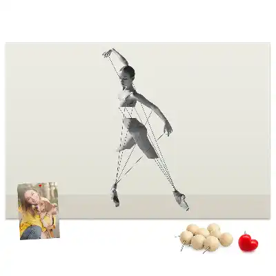 Nástenka do detskej izby Baletka