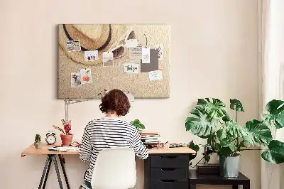 Korková nástenka Prázdninová cesta