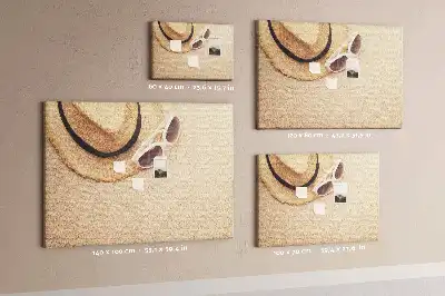 Korková nástenka Prázdninová cesta