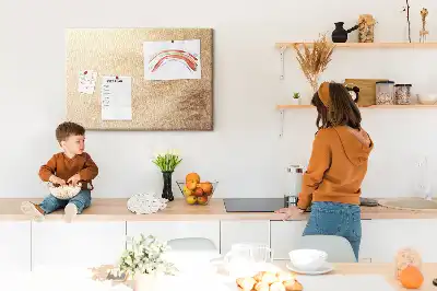 Nástenka do detskej izby s motívom palmových listov