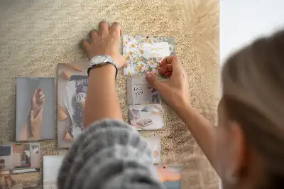 Nástenka do detskej izby s motívom palmových listov