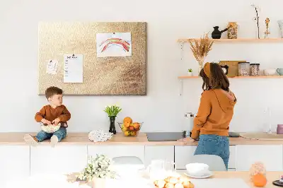 Nástenka do detskej izby s motívom palmových listov