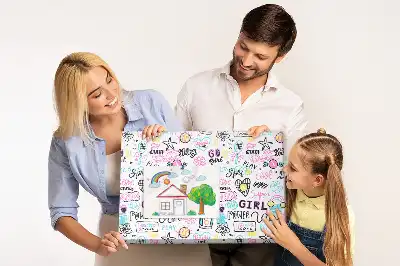 Korková nástenka so vzorom čmáranice