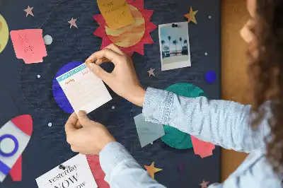 Korková nástenka Detský vesmír