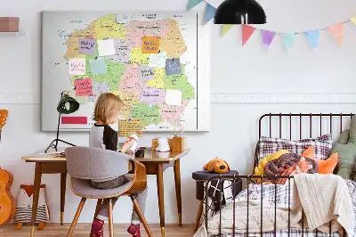 Nástenka do detskej izby s mapou poľských hraníc