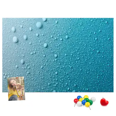Nástenka do detskej izby Kvapky vody
