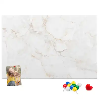 Korková nástenka Luxusný svetlý kameň