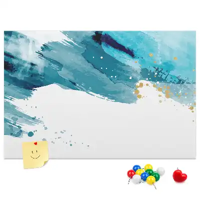 Nástenka do detskej izby Ťahy štetcom