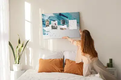 Nástenka do detskej izby Ťahy štetcom