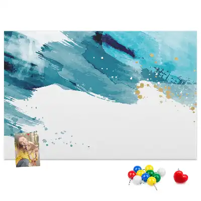 Nástenka do detskej izby Ťahy štetcom
