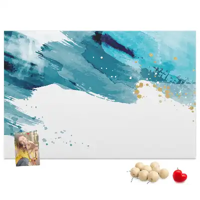 Nástenka do detskej izby Ťahy štetcom
