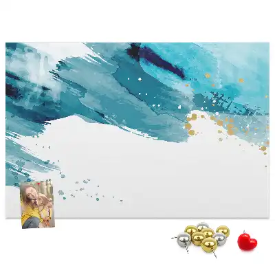 Nástenka do detskej izby Ťahy štetcom