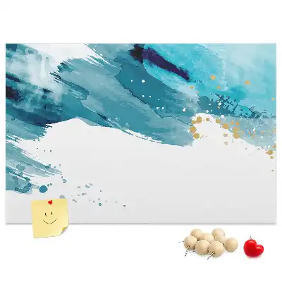 Nástenka do detskej izby Ťahy štetcom