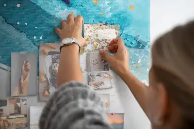 Nástenka do detskej izby Ťahy štetcom