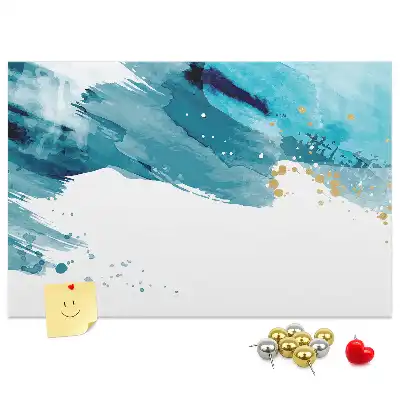 Nástenka do detskej izby Ťahy štetcom