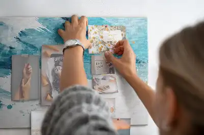 Nástenka do detskej izby Ťahy štetcom