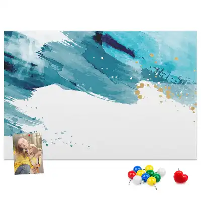 Nástenka do detskej izby Ťahy štetcom
