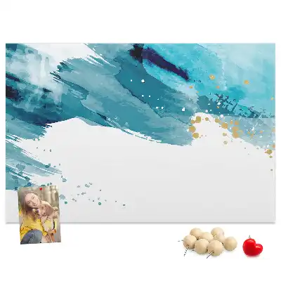Nástenka do detskej izby Ťahy štetcom