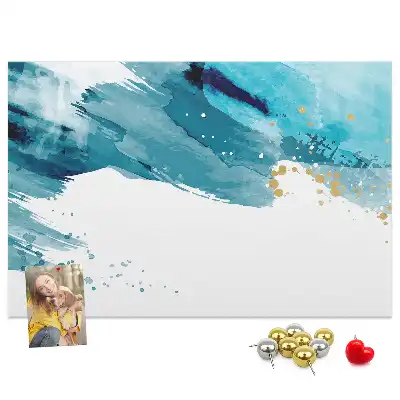 Nástenka do detskej izby Ťahy štetcom