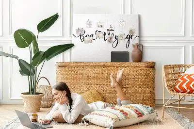 Nástenná dekorácia do detskej izby Bon voyage