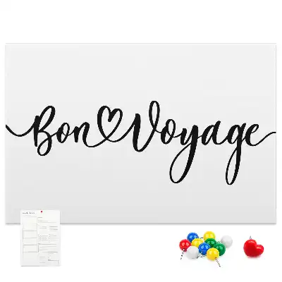 Nástenná dekorácia do detskej izby Bon voyage