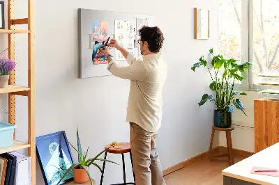 Korková nástenka s nápisom Family
