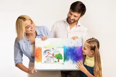 Nástenka do detskej izby Abstraktná dúha