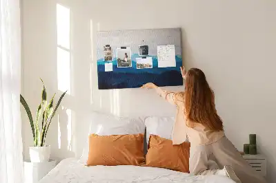 Nástenka do detskej izby Akvarel hory