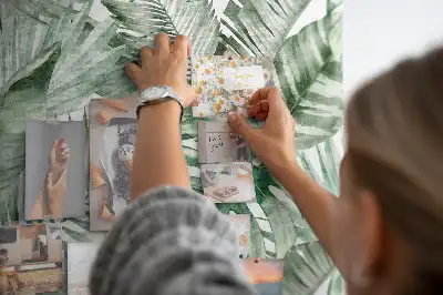 Nástenka do detskej izby Zelená botanika