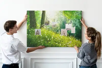 Nástenka do detskej izby Jarná príroda