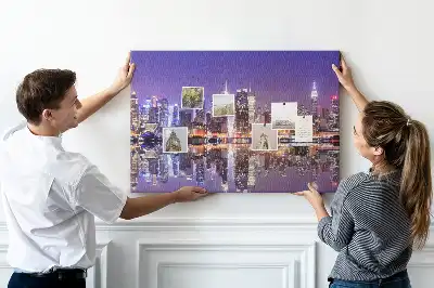 Nástenka do detskej izby New York v noci