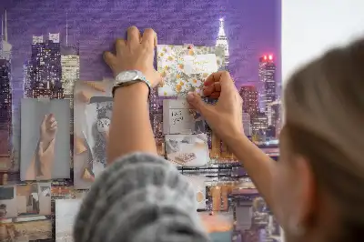 Nástenka do detskej izby New York v noci