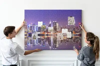 Nástenka do detskej izby New York v noci