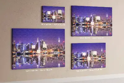 Nástenka do detskej izby New York v noci