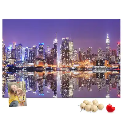 Nástenka do detskej izby New York v noci