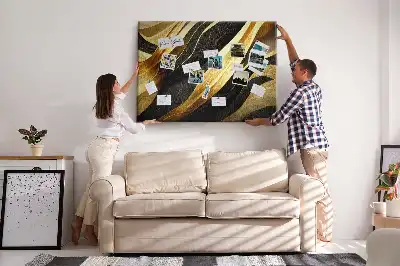 Korková nástenka Elegantná abstrakcia