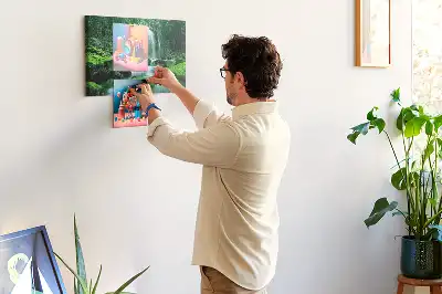 Korková nástenka Vodopád medzi machom