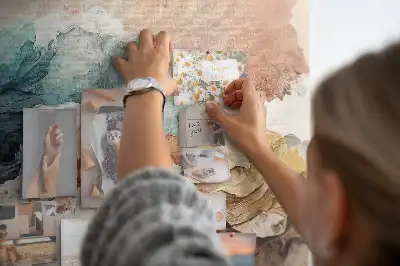 Nástenka do detskej izby s motívom netradičnej umeleckej krajiny