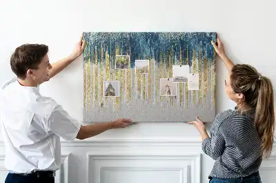 Štýlová dekoratívna nástenka do detskej izby