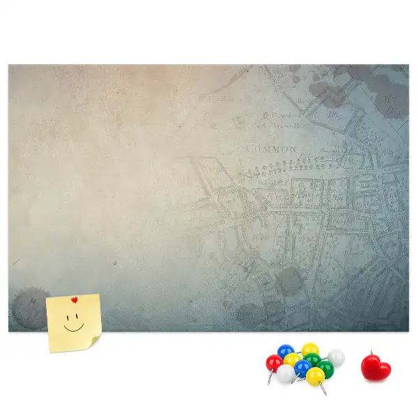 Nástenka do detskej izby s motívom vintage zločinu